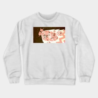 Sci-fi Party Crewneck Sweatshirt